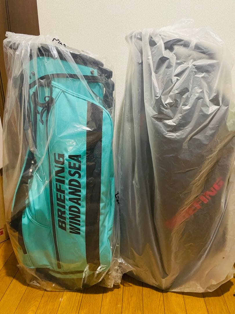 BRIEFING WIND AND SEA キャディバッグ ミントブルー WDS - メルカリ