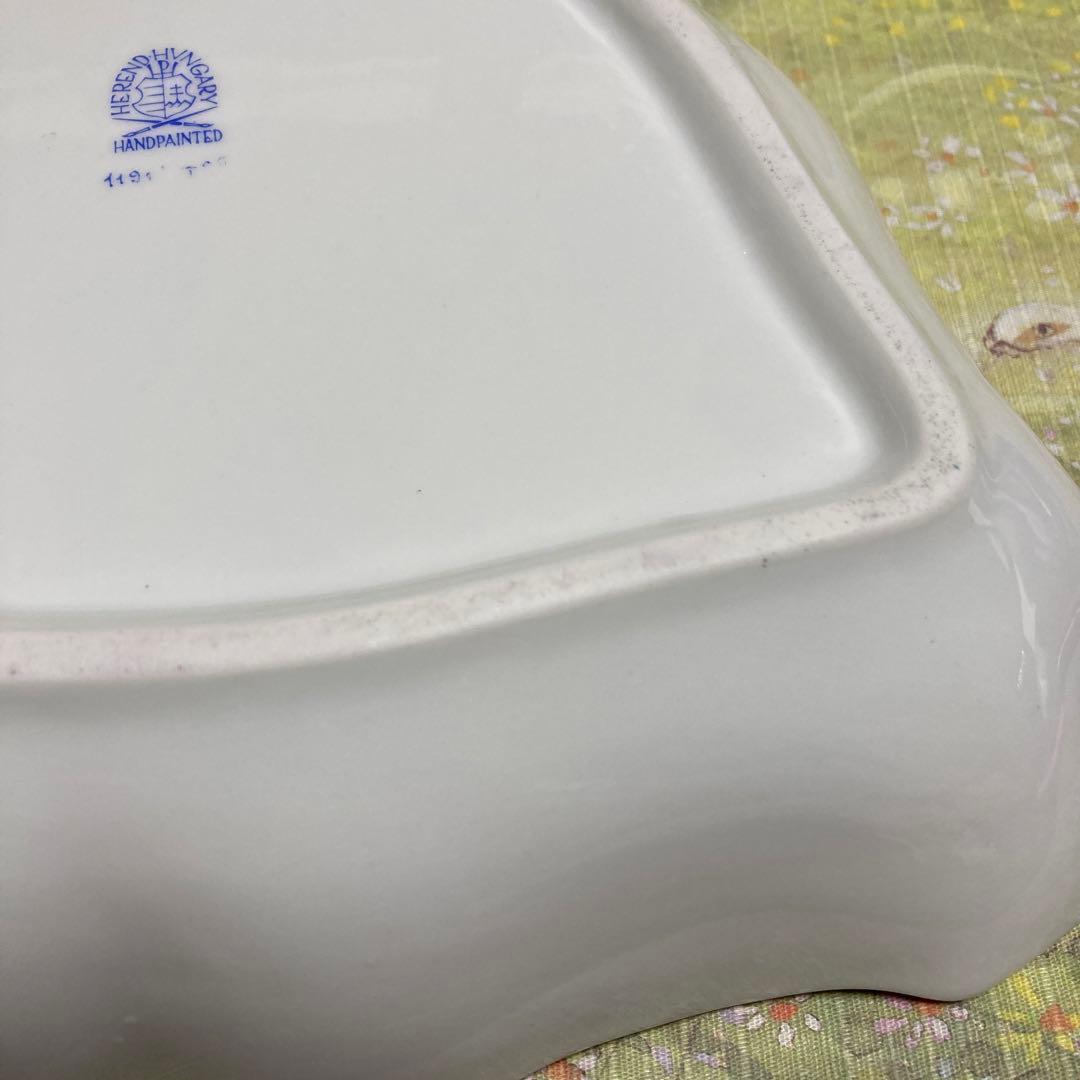 ヘレンド　トゥッピーニの角笛　トライアングルディッシュ