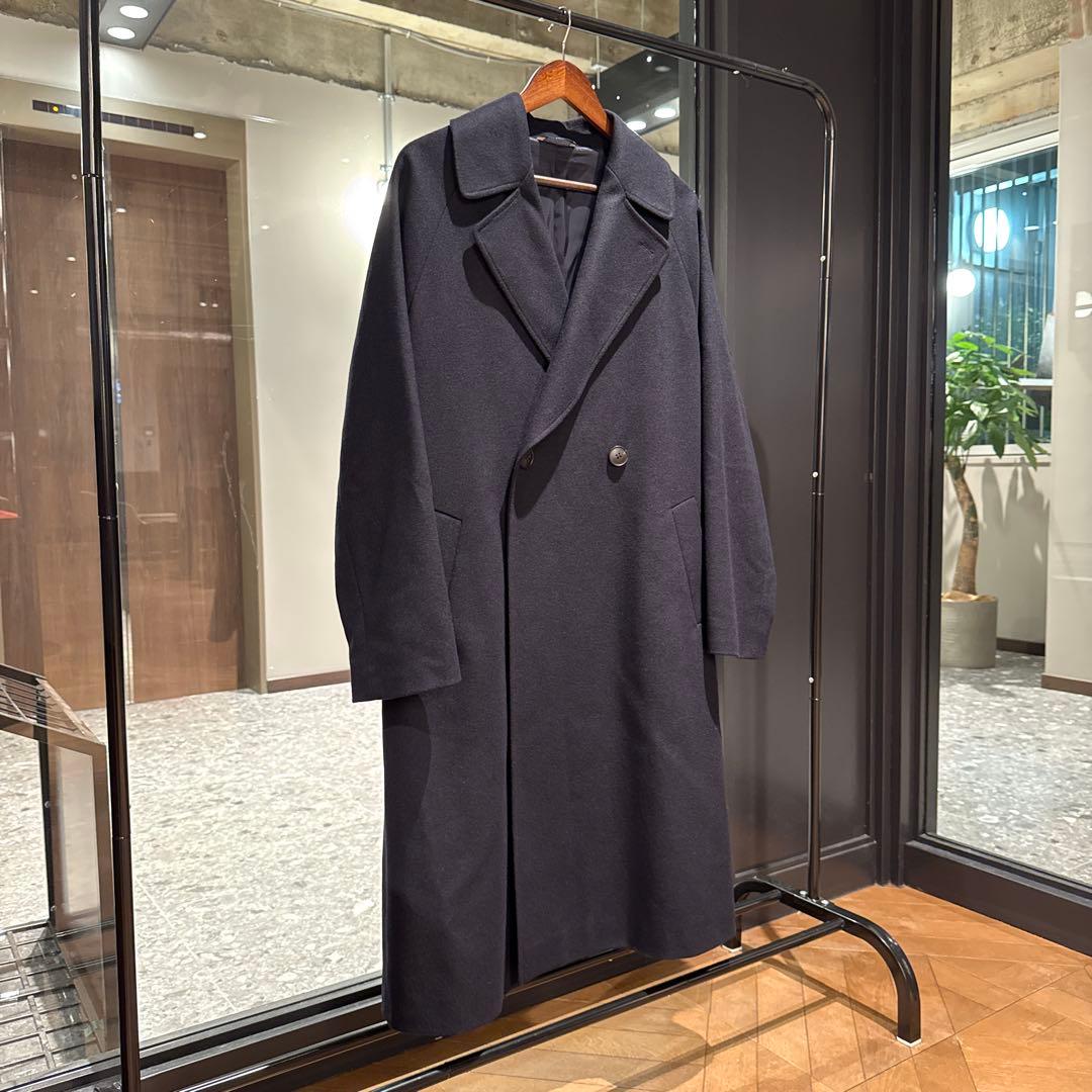 hevo×BEAMS別注 BRINDISI チェスターコート black 46