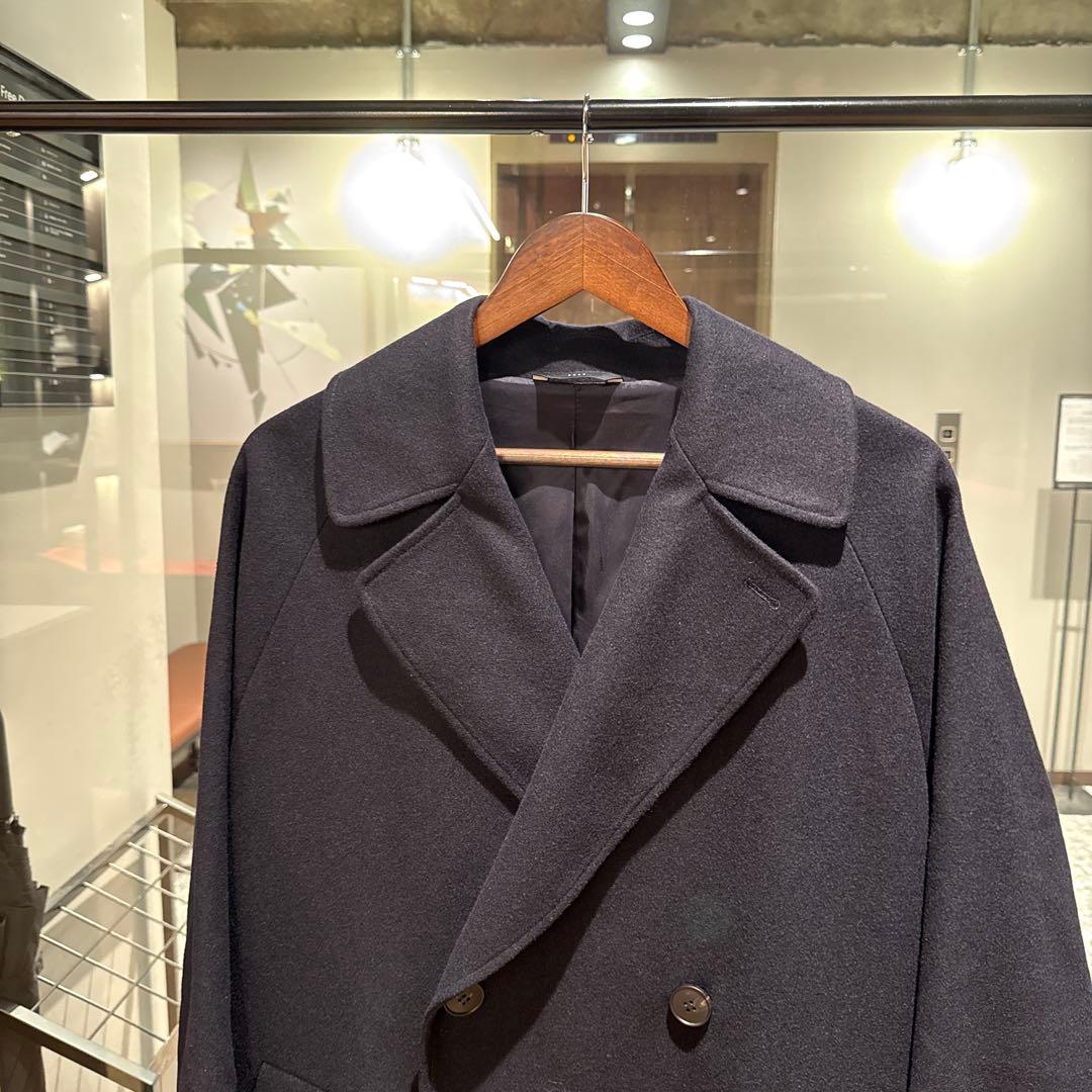 hevo×BEAMS別注 BRINDISI チェスターコート black 46