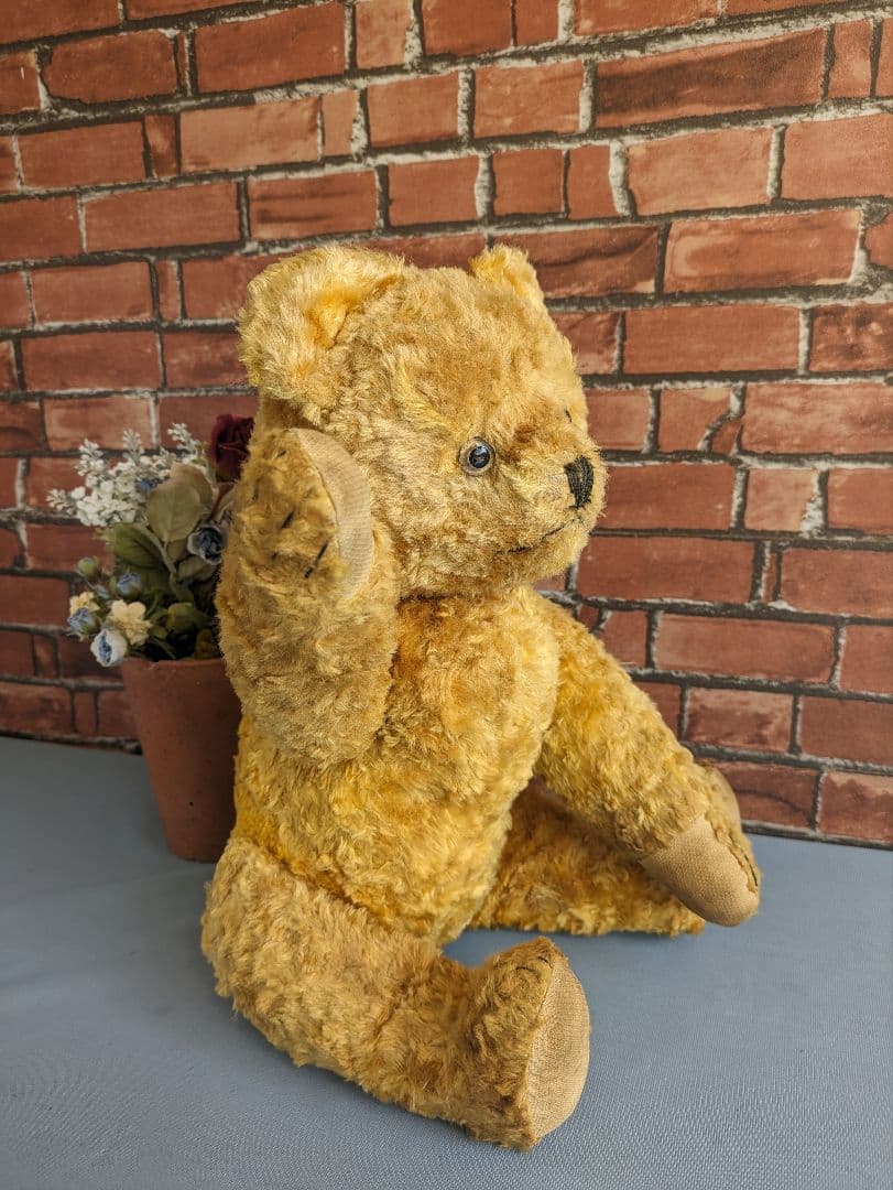 イギリスアンティーク テディベア 1950年代 アンティークベア ヴィンテージ