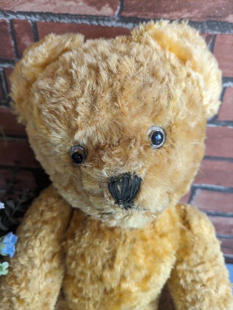 イギリスアンティーク テディベア 1950年代 アンティークベア ヴィンテージ