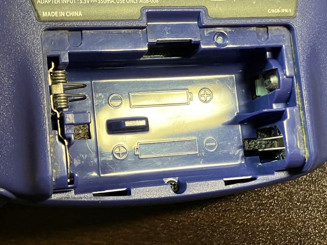 （ジャンク）ゲームボーイアドバンス ホワイト・ブラック・パープルの3台セット