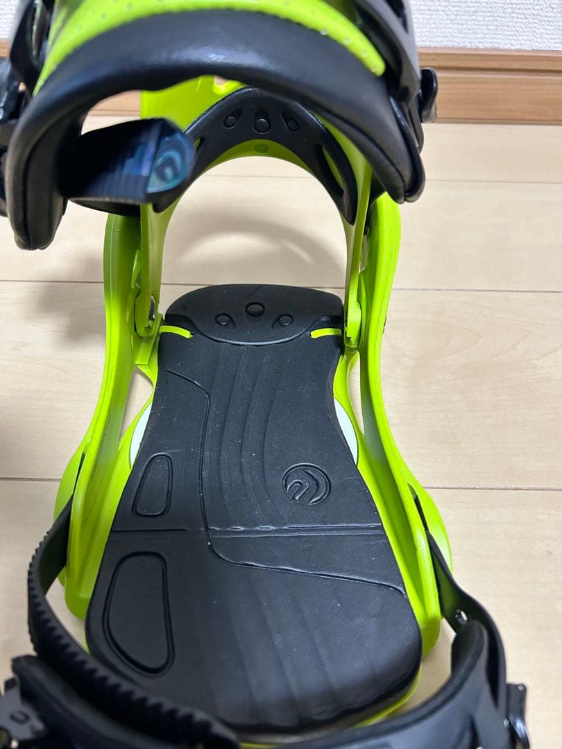 FLUX RL スノーボード ビンディング Mライムグリーン