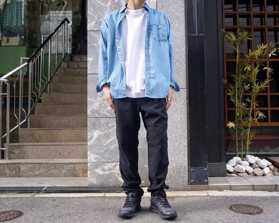 ノースフェイス パープルレーベル デニム シャツ XL NT3005N - メルカリ