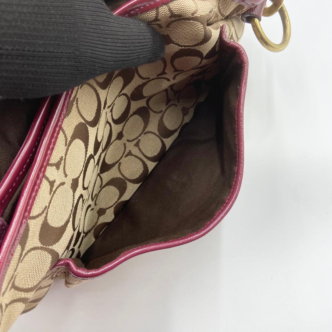 COACH コーチ レガシー y2k ワンショルダー シグネチャー キャンバス