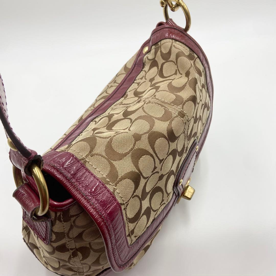COACH コーチ レガシー y2k ワンショルダー シグネチャー キャンバス