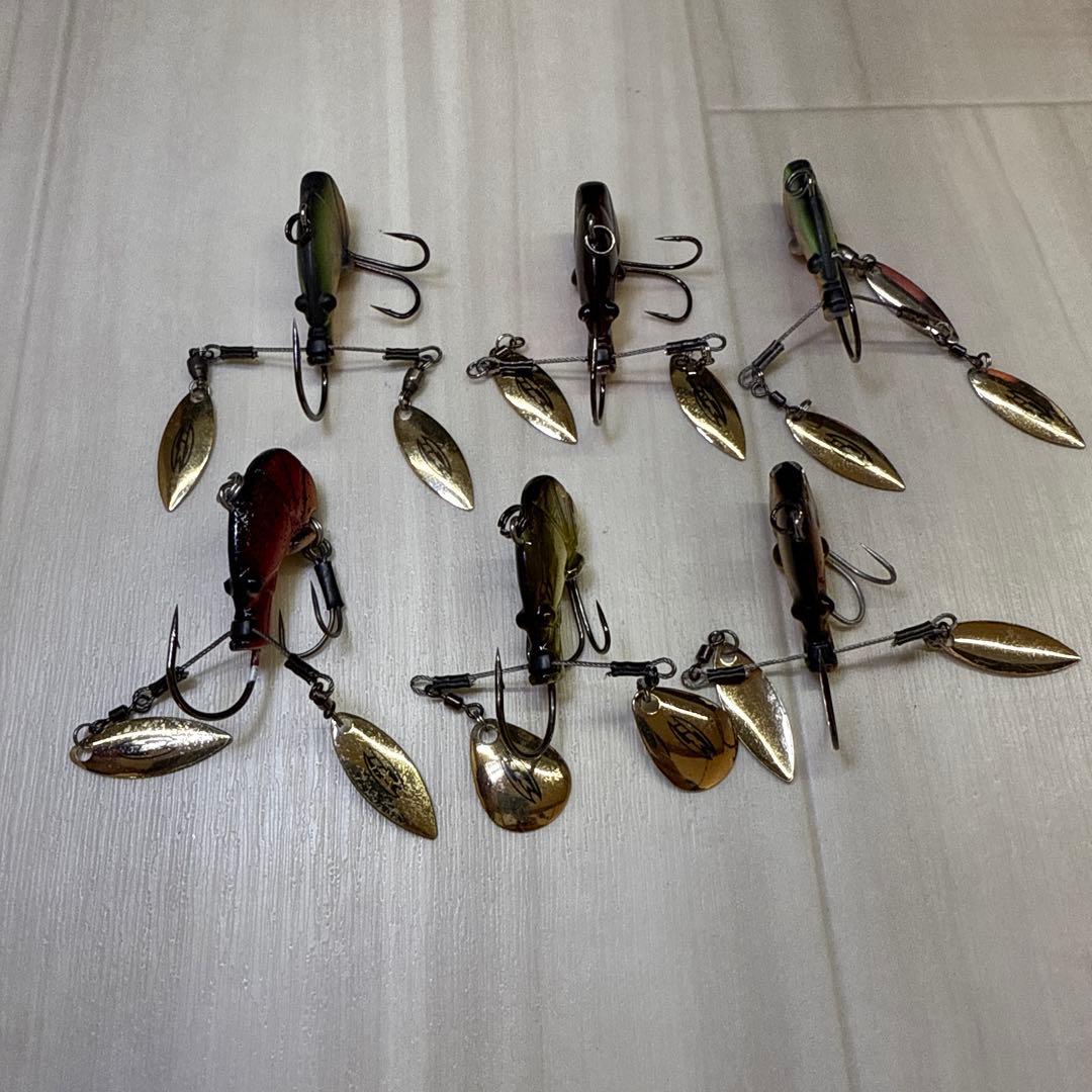 エリアトラウト スプーン プラグ フェザーセット