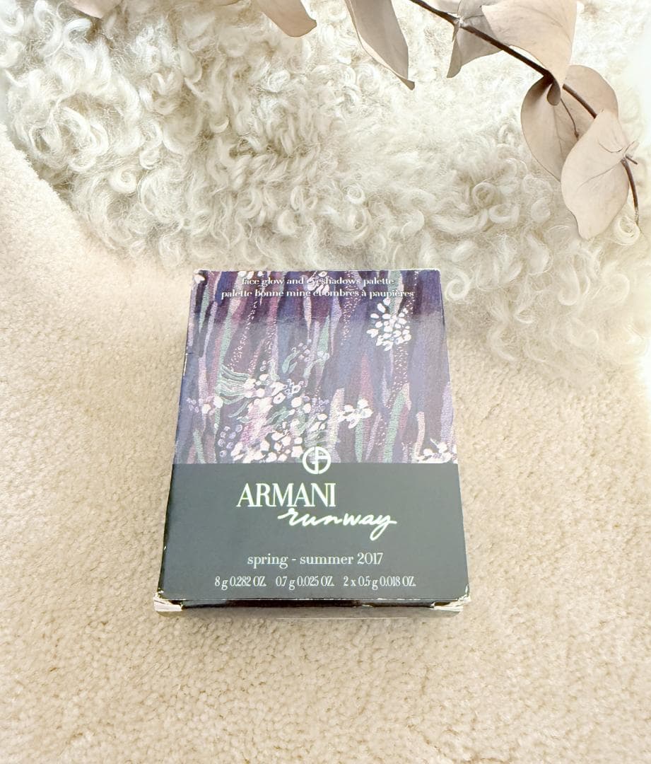未使用アルマーニ ランウェイ フェイスパウダー＆アイシャドー 限定 パレット