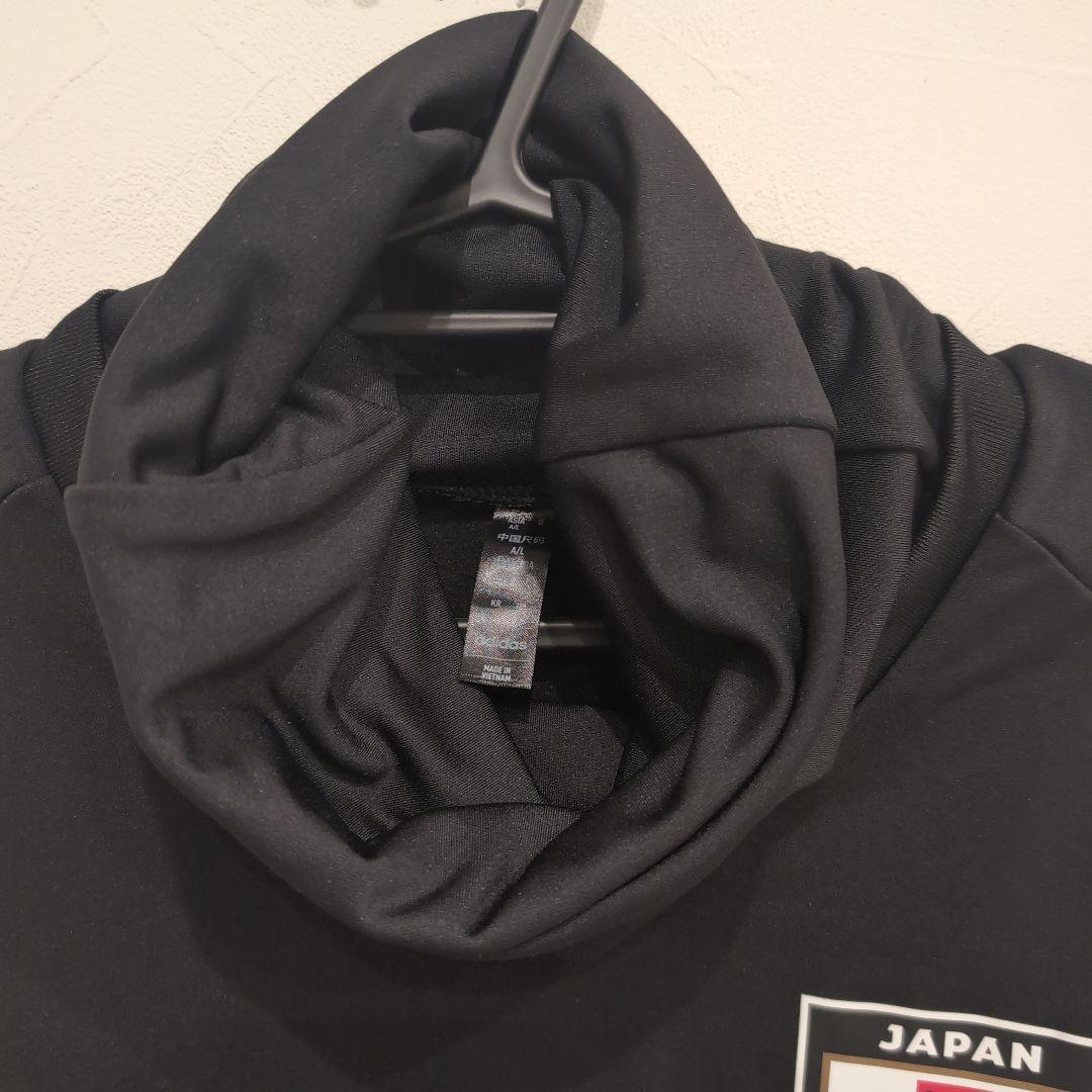 adidas 日本代表 ハイネックジャージ ブラック　３XＬサイズ　非売品