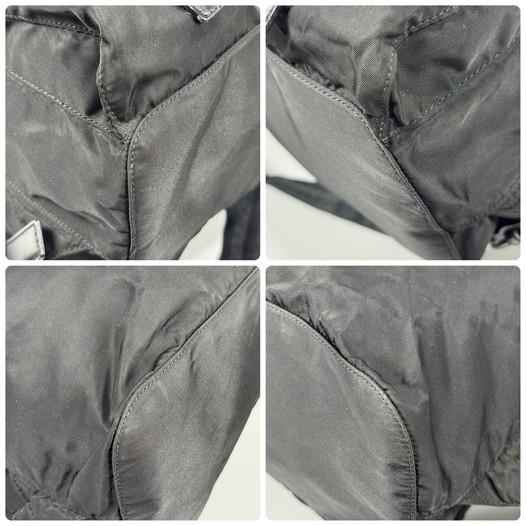 美品✨ PRADA ブラック ナイロン バックパック リュック