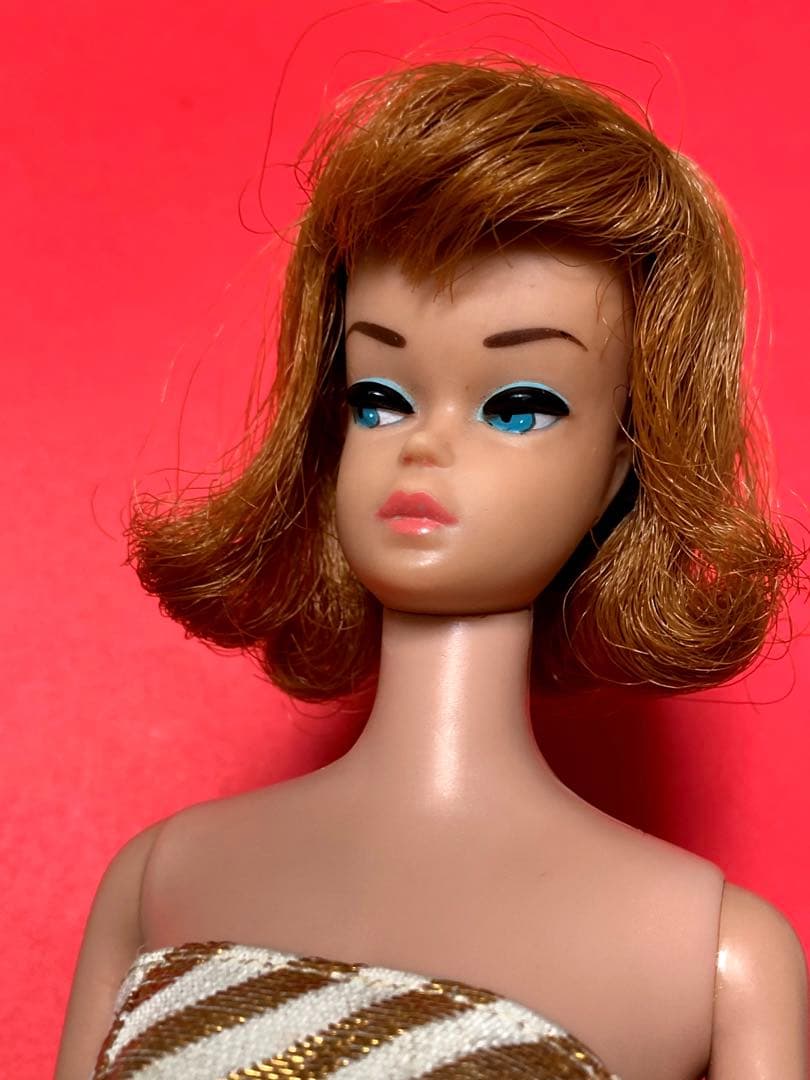 バービー ヴィンテージ ファッションクイーン 1963 ウィッグ3個付き