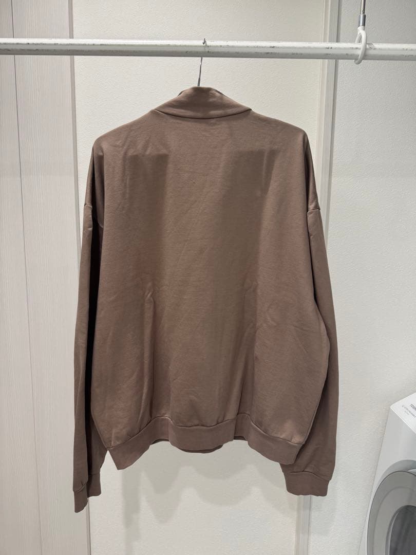 トップス ELASTIC HIGH GAUGE SWEAT HALF ZIP 4
