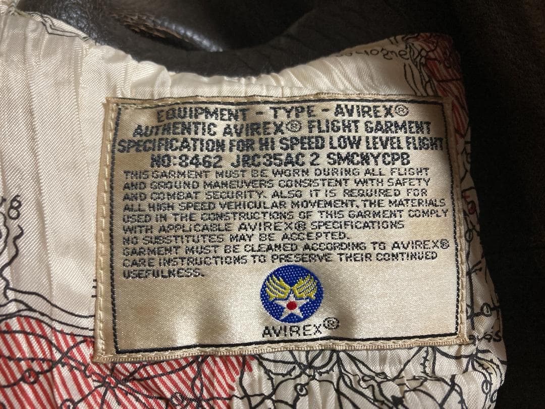 た*す様 AVIREX G-1 トップガン ヴィンテージ レザーフライトジャケッ