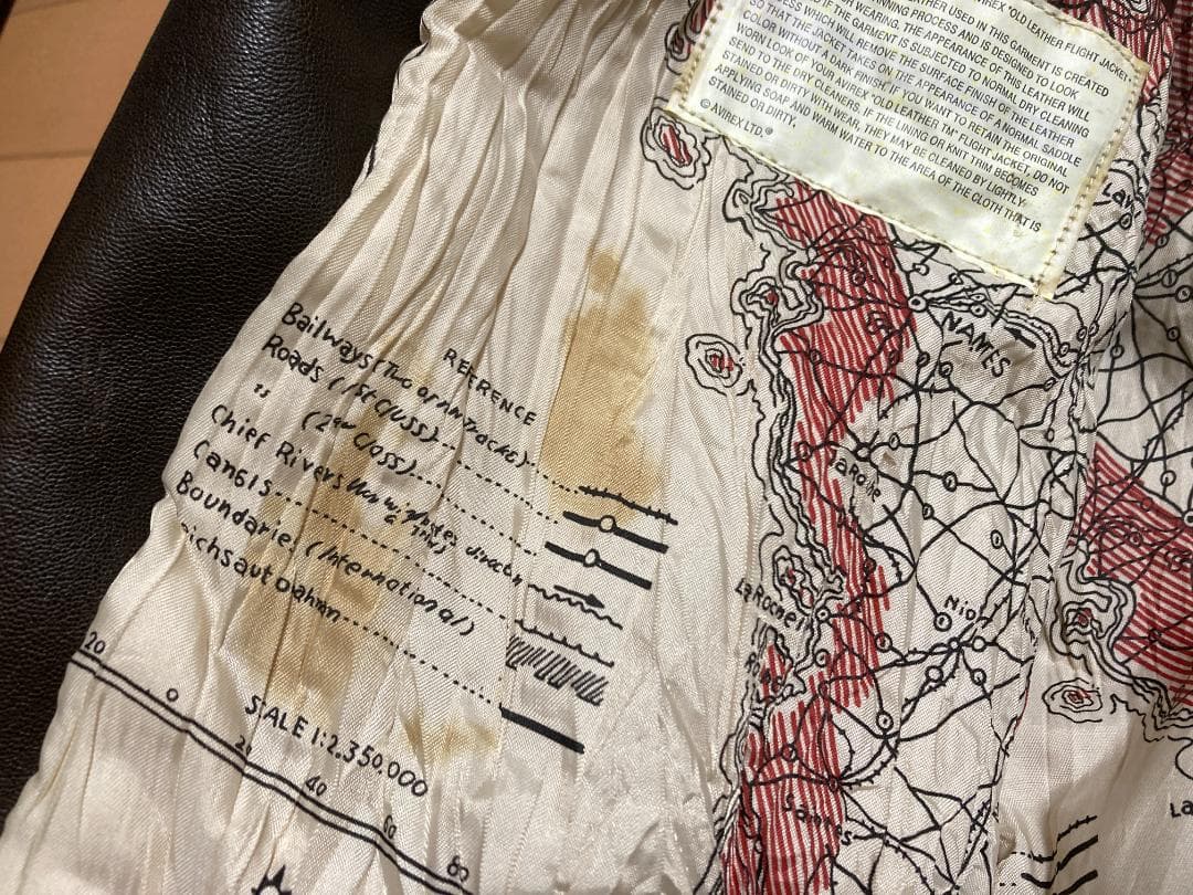 た*す様 AVIREX G-1 トップガン ヴィンテージ レザーフライトジャケッ