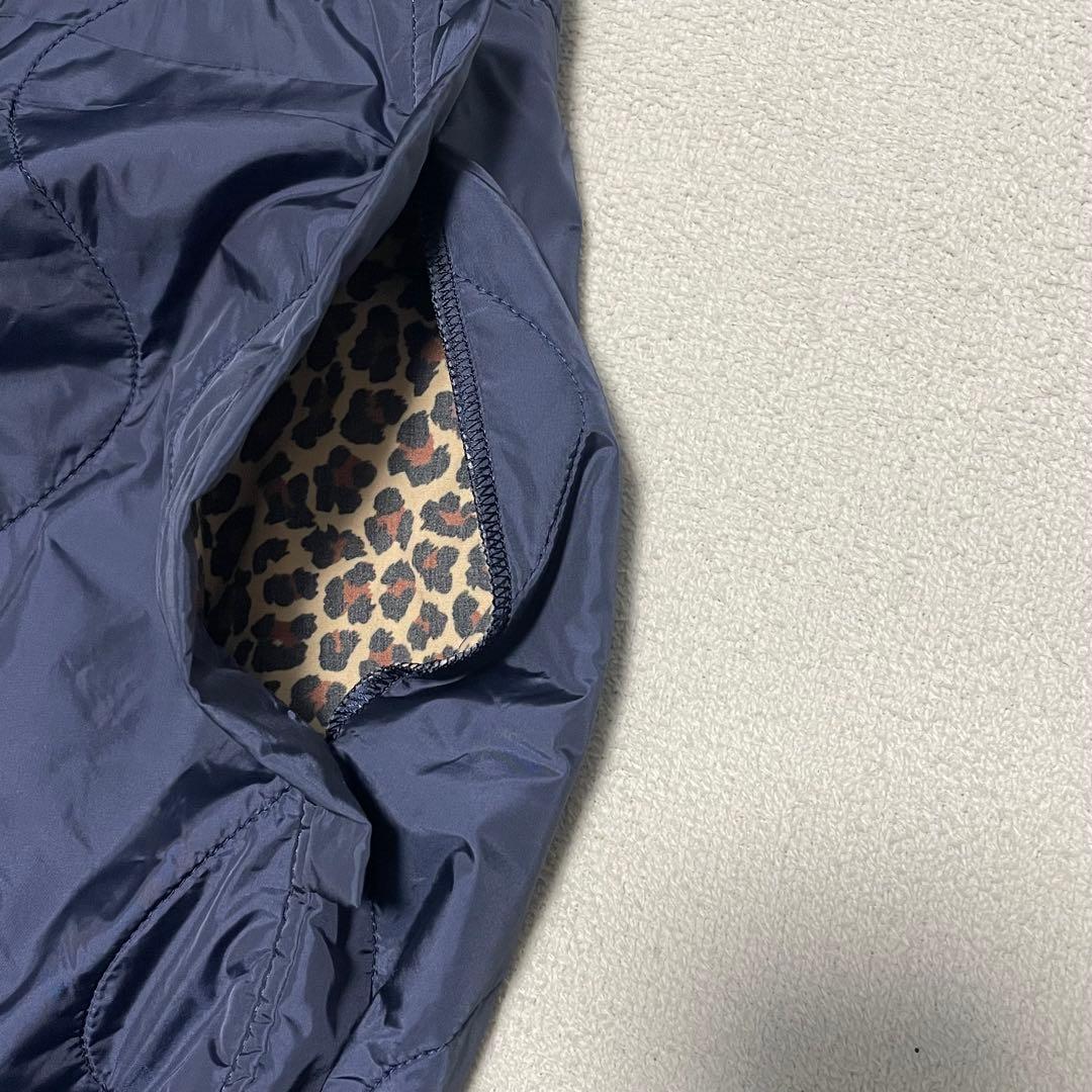 コムデギャルソン 中綿キルティングコート M 2way AD2019 レオパード