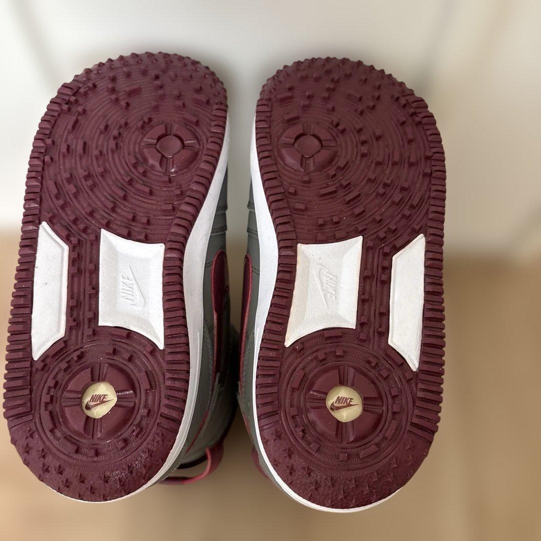 廃盤NIKE スノーボード ブーツ 25cm グレー ワインレッド 水色 中古