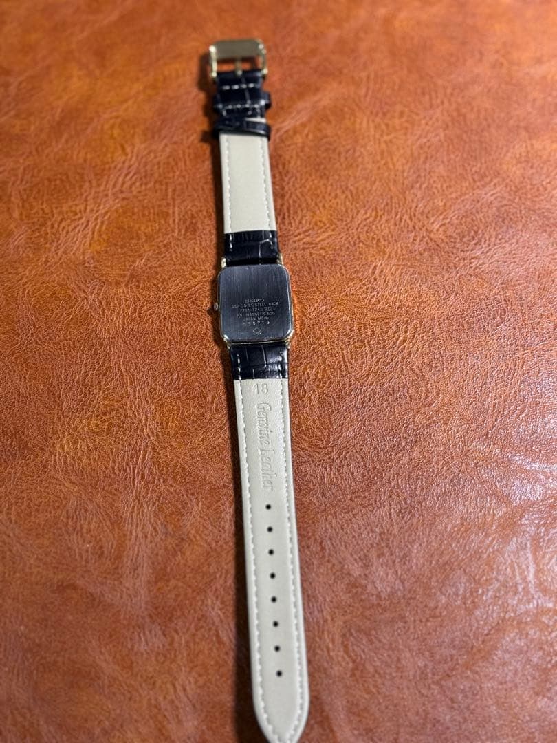 A160希少 稼働品 SEIKO DOLCE スクエア型 80年代ヴィンテージ - メルカリ