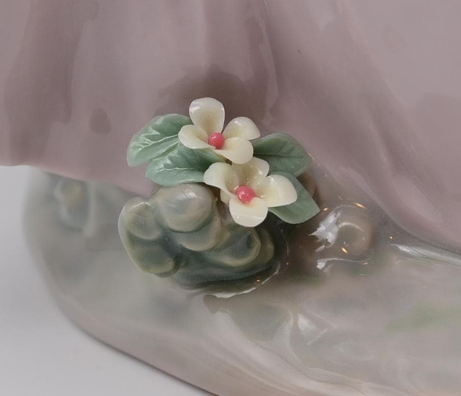 母親がわり ＃6681 ☆リヤドロ スペイン ポーセリン ヴィンテージ 箱