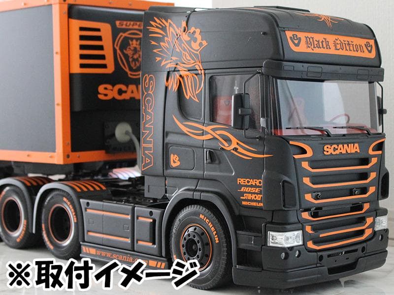 Dec7】1/14 タミヤ スカニア用トップラインルーフキット｜Dec7】1/14