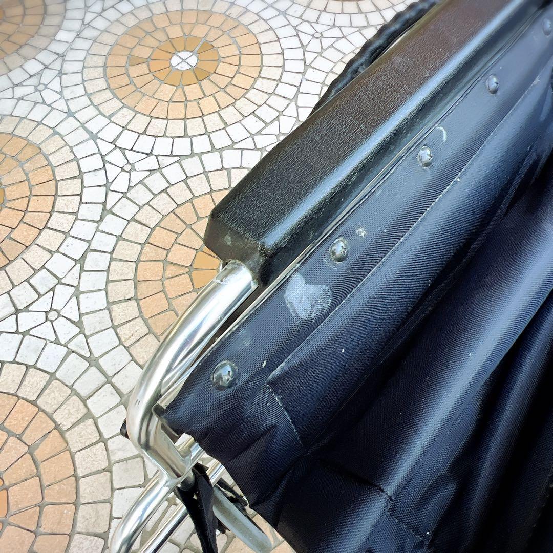 全国送料無料　②MIKI　BAL-1　自走介助兼用　車椅子　ノーパンクタイヤ