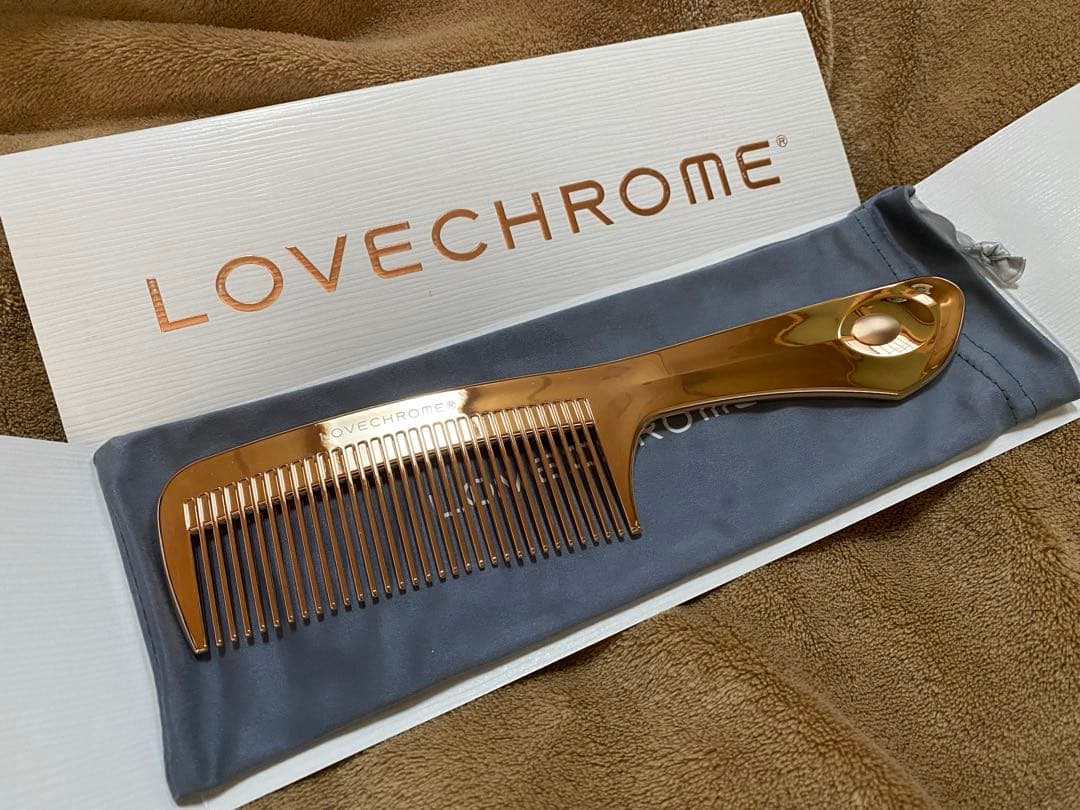 LOVECHROME K24GP ラブクロム ローズゴールド テツキ コーム