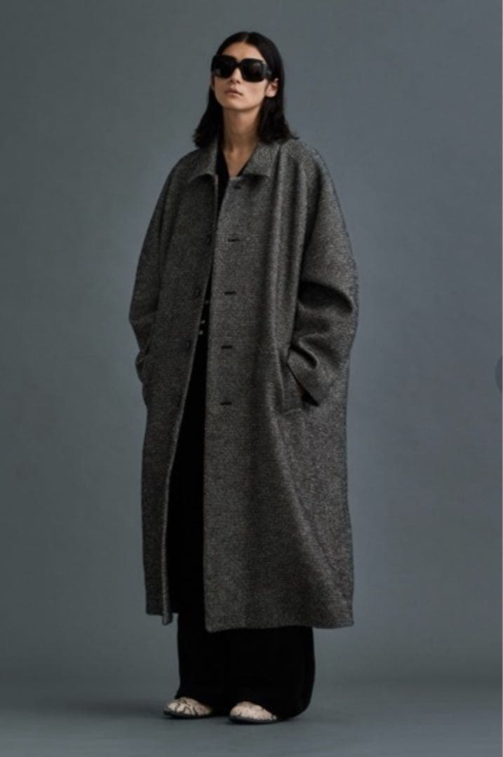 ジャケット・アウター WOOL BLEND BALMACAAN ANNIVERSARY COAT