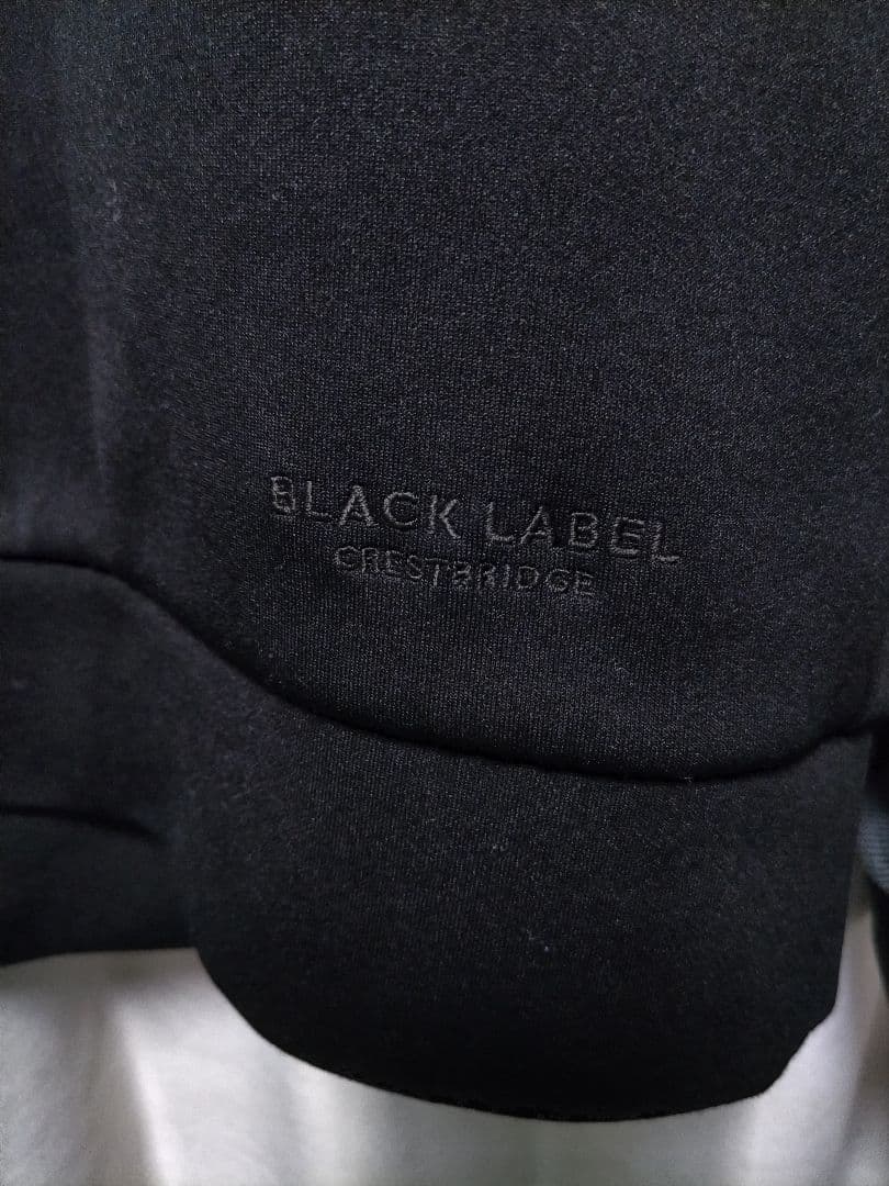 ブラックレーベル クレストブリッジ スウェット　トレーナー　黒　ノバチェック