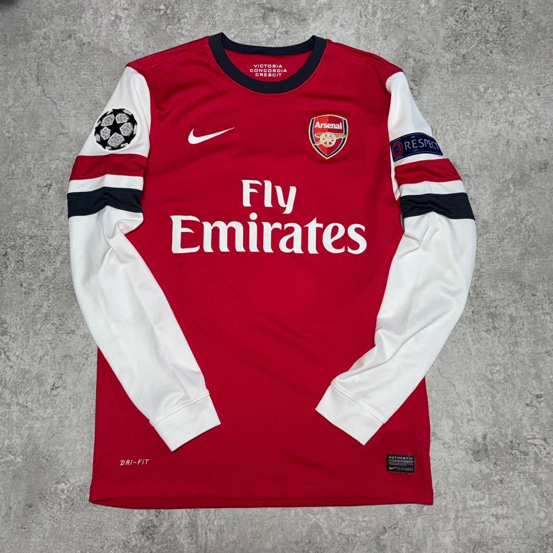 アーセナル 12/13 #10 ウィルシャー 長袖 ユニフォーム CL