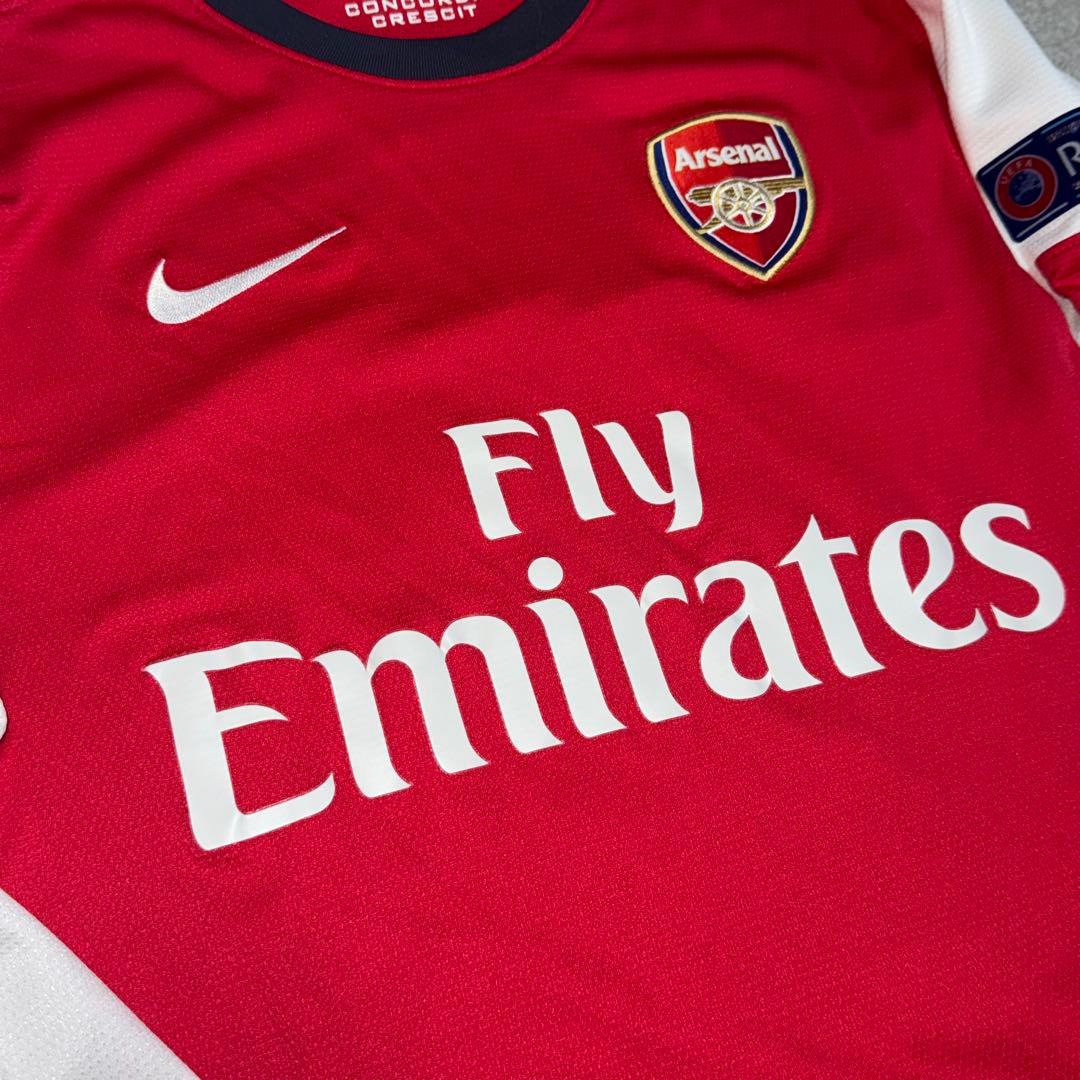 アーセナル 12/13 #10 ウィルシャー 長袖 ユニフォーム CL