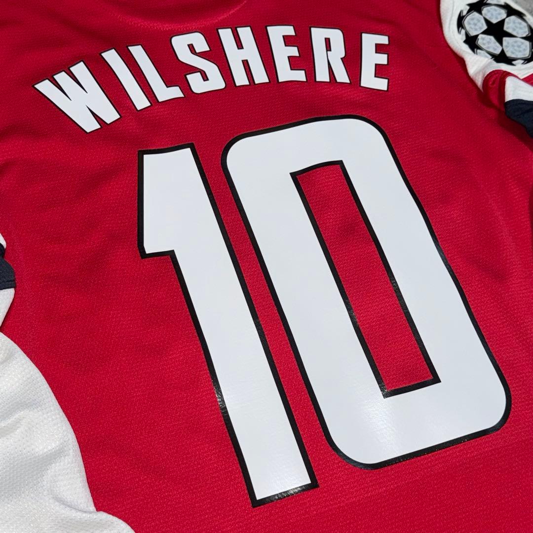 アーセナル 12/13 #10 ウィルシャー 長袖 ユニフォーム CL