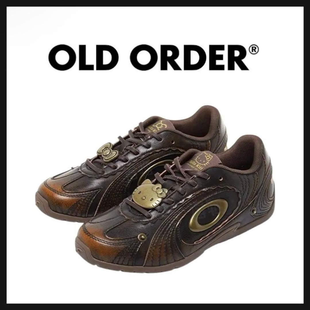 oldorder ハローキティ スニーカー ブラウン