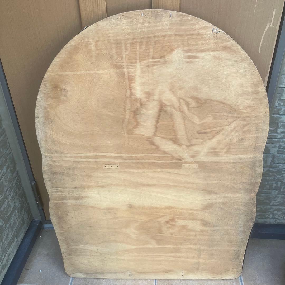 北欧ヴィンテージ ウォールミラー アーチミラー　特大　ビンテージ　アンティーク