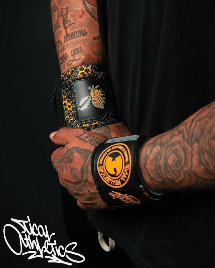 新品！Tical Athletics トレーニングリストラップ メソッドマン着用