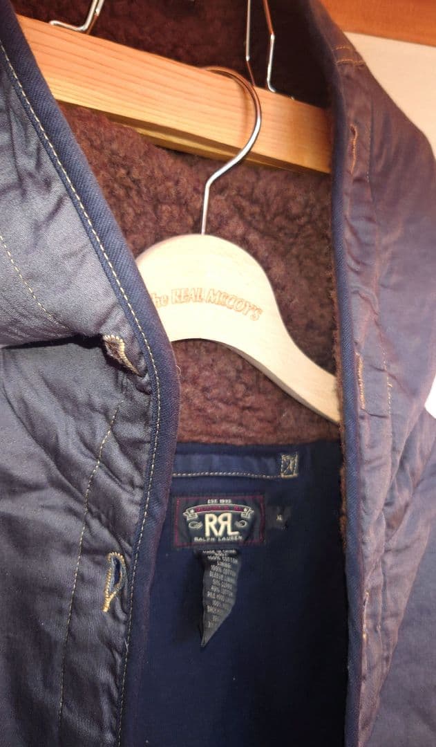 RRL　ジャングルクロスダッフルコート 脱着ライナー付 Size XL