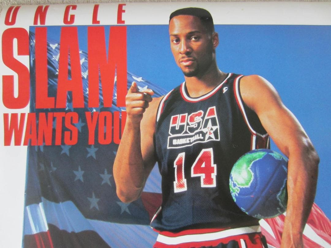アロンゾ モーニング ドリームチームポスター ALONZO MOURNING