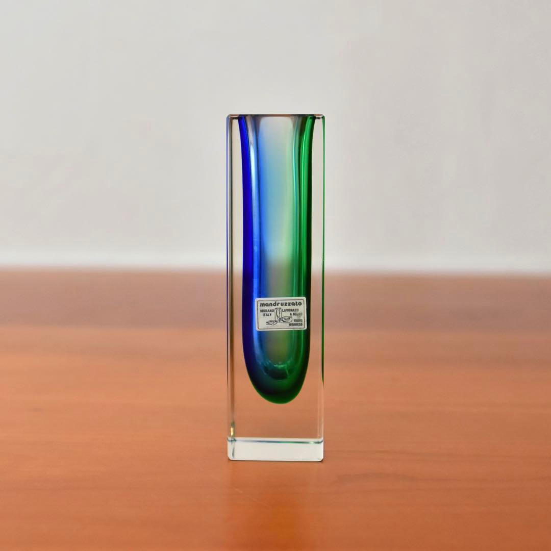 Murano Italy ヴェネツィア　Mandruzzato フラワーベース