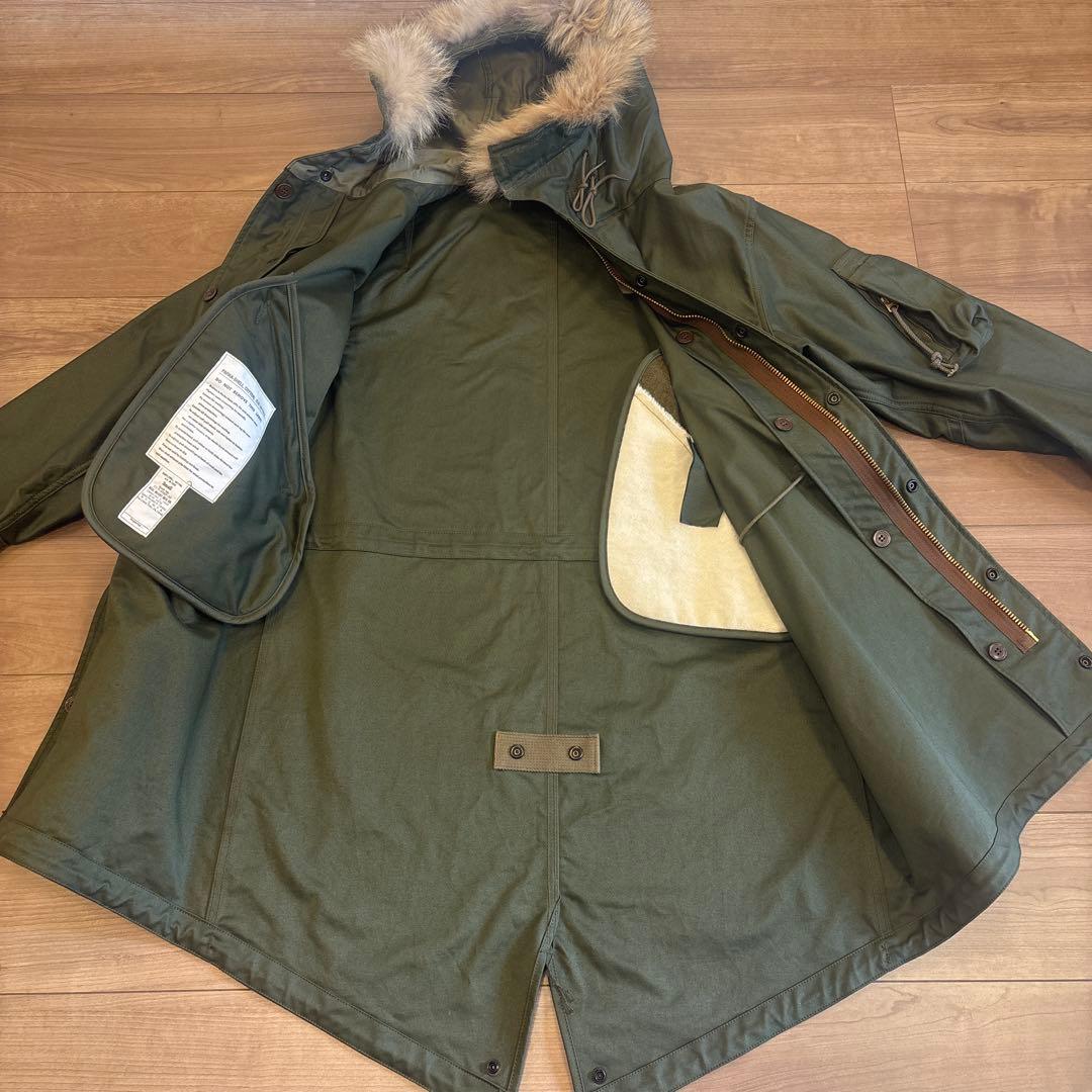 The REAL McCOY'S M48シェルパーカ size \"SMALL\"