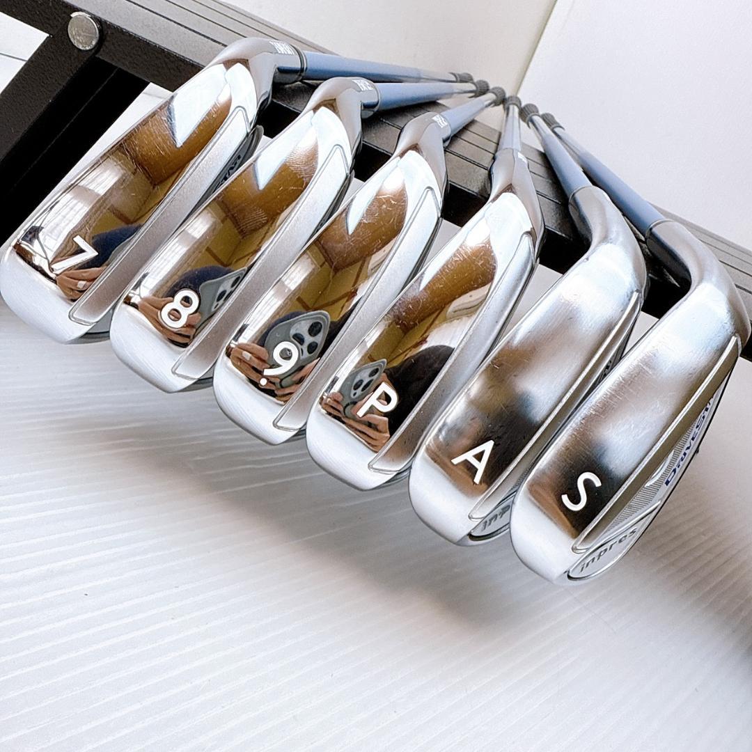 ヤマハ　インプレス　ドライブスター　レディース　アイアンセット6本　フレックスL