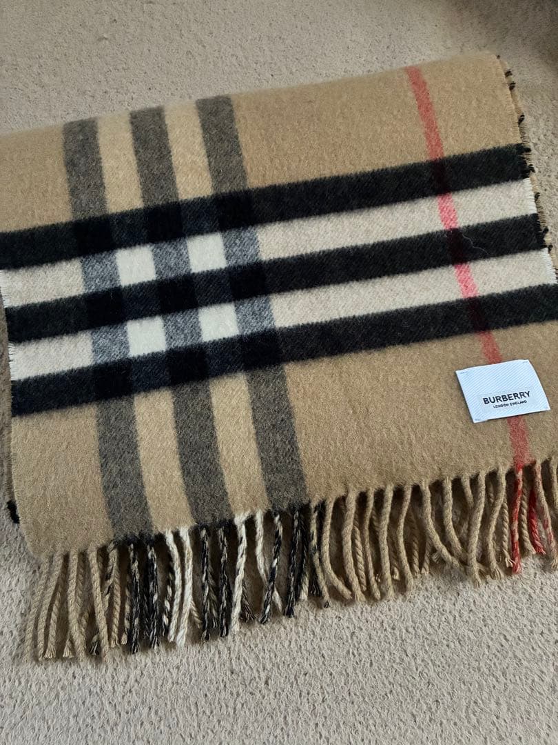 BURBERRY チェック柄 マフラーリバーシブル　 ノバチェック