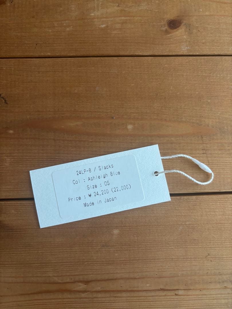 値下げ【新品未使用タグ付き】TAARA/Slacks パンツ