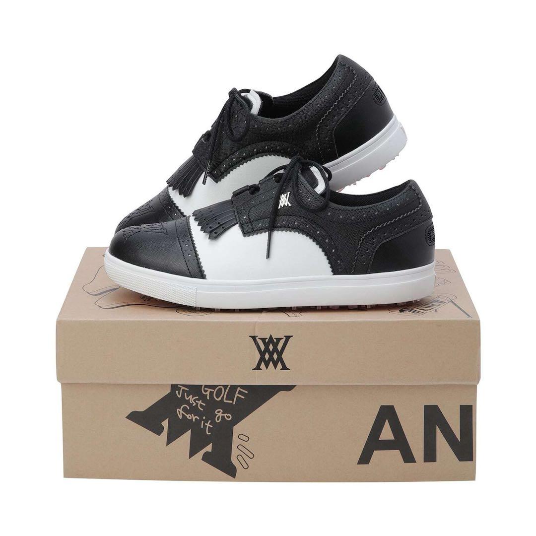 新品タグ付き❤️ゴルフシューズ⭐️24.5cm ❤️ANEWゴルフ