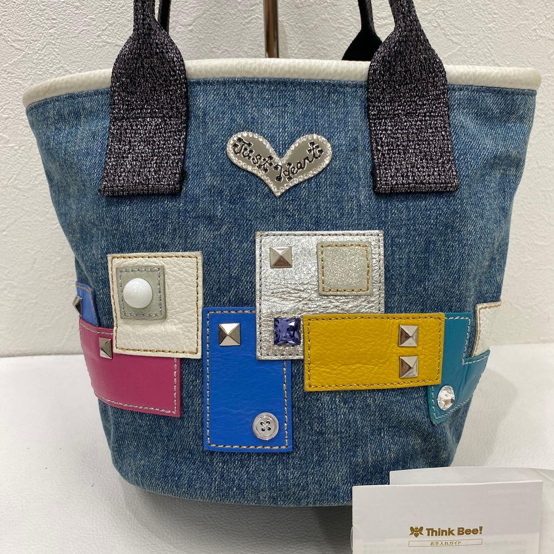 ○9954 Think Bee! シンクビー！ ハンドバッグ バジング デニム - メルカリ