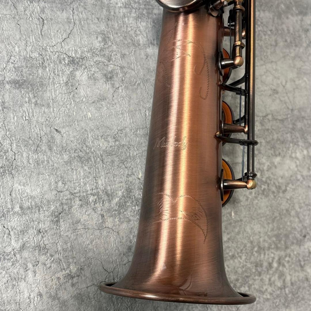 【極美品、希少】Muslady マスレディ ソプラノサックス 送料無料 匿名配送