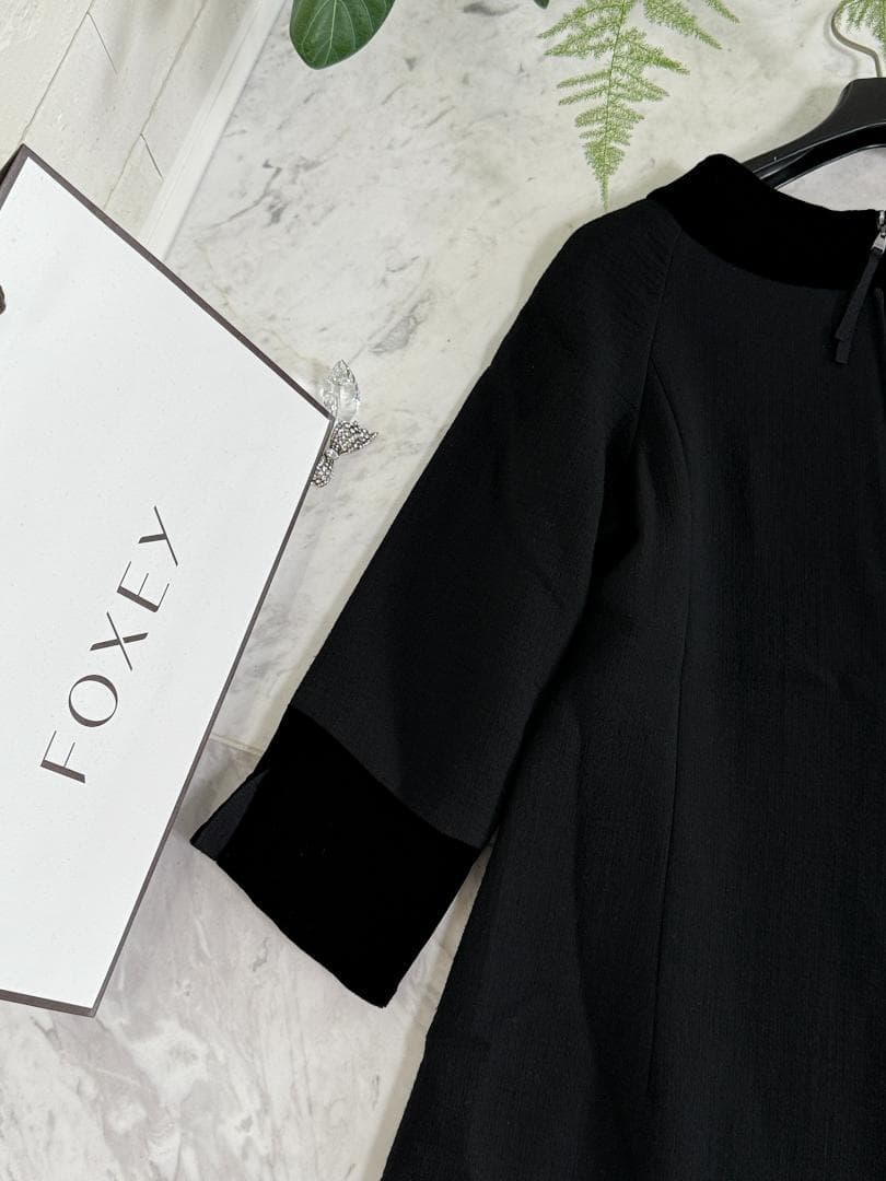 未使用級⭐FOXEYフォクシーブティック ワンピースドレス クラシカルドール38