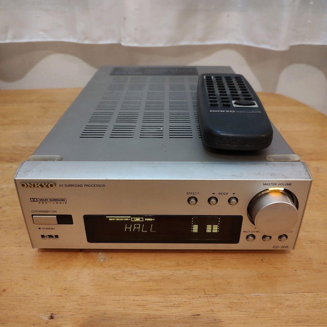 ONKYO ED-205(S) サラウンドプロセッサー - メルカリ