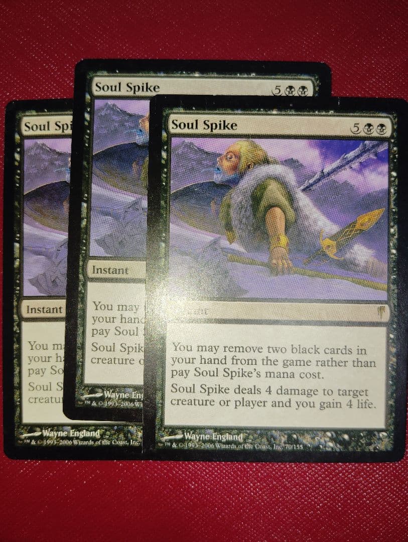 魂の撃ち込み/Soul Spike [CSP] 英語版3枚 - メルカリ