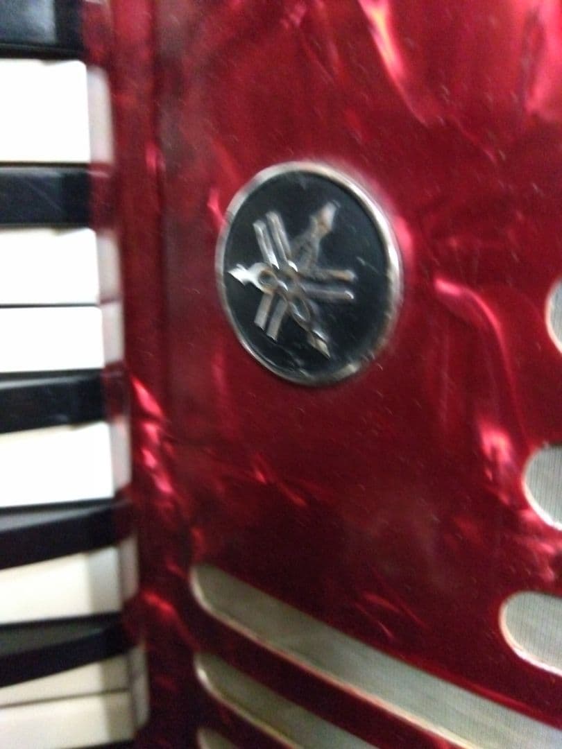 【整備済綺麗な音色】Yamaha ソプラノ アコーディオン S-32 32鍵