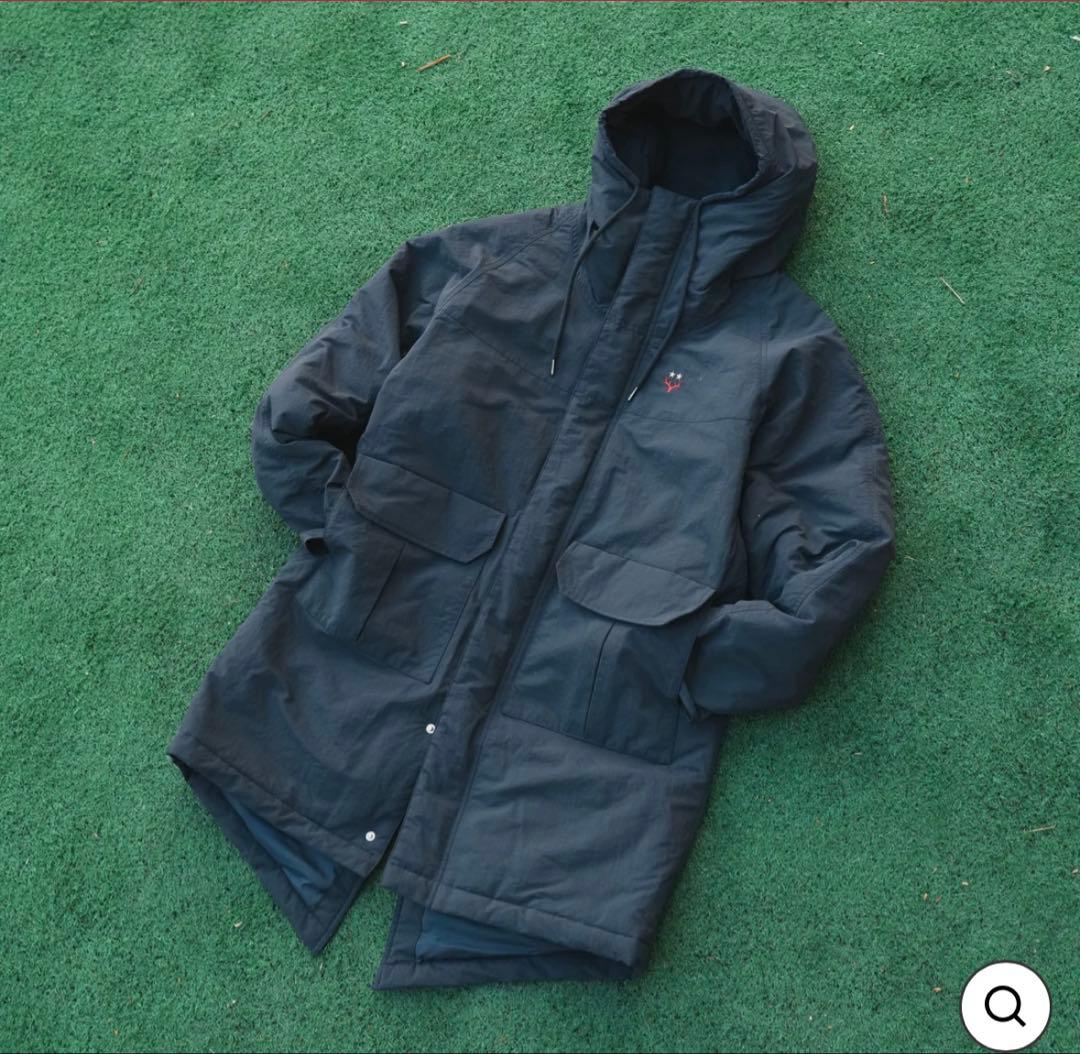 鹿島アントラーズ スタジアムコート ベンチコート NAVYサイズM - メルカリ