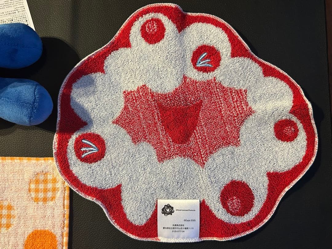 EXPO2025万博会場限定品「ハンドタオルとバッチ、ぬいぐるみ」5点セット